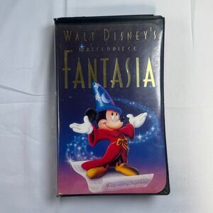 Walt Disney's Fantasia VHS Movie Classic Animation Mickey Mouse Sorcerer